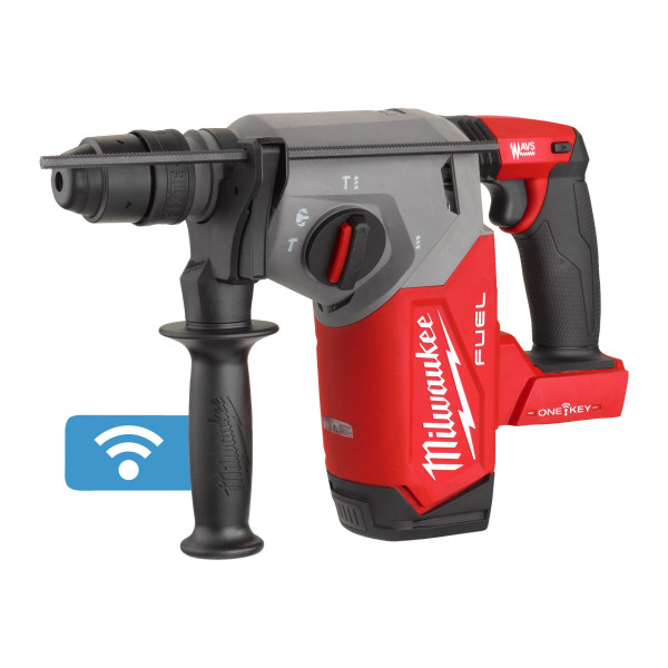 Перфоратор акумуляторний безщітковий SDS-PLUS MILWAUKEE, M18 ONEFHX-0X, 2,5Дж (каркас, патрон FIXTEC 13мм, HDкейс) Перфоратор акумуляторний безщітковий SDS-PLUS MILWAUKEE, M18 ONEFHX-0X, 2,5Дж (каркас, патрон FIXTEC 13мм, HDкейс)