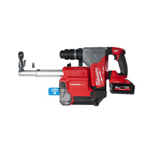 Перфоратор акумуляторний безщітковий SDS-PLUS MILWAUKEE M18 ONEFHXDEL-552C с системою пиловидалення (зарядний пристрій M12-18 FC