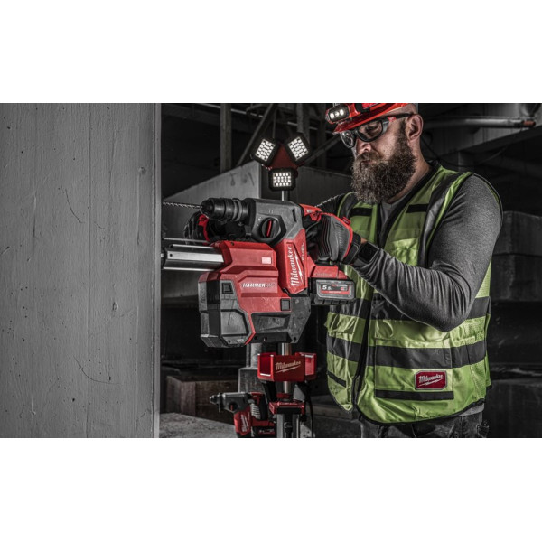 Перфоратор акумуляторний безщітковий SDS-PLUS MILWAUKEE M18 ONEFHXDEL-552C с системою пиловидалення (зарядний пристрій M12-18 FC