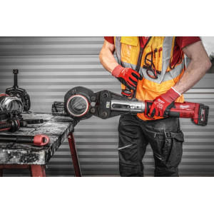 Обтискач гідравлічний акумуляторний для труб MILWAUKEE, M18 BLHPTXL-502C XL (зарядний пристрій M12-18 FC, 2 акумулятори М18 В5 5