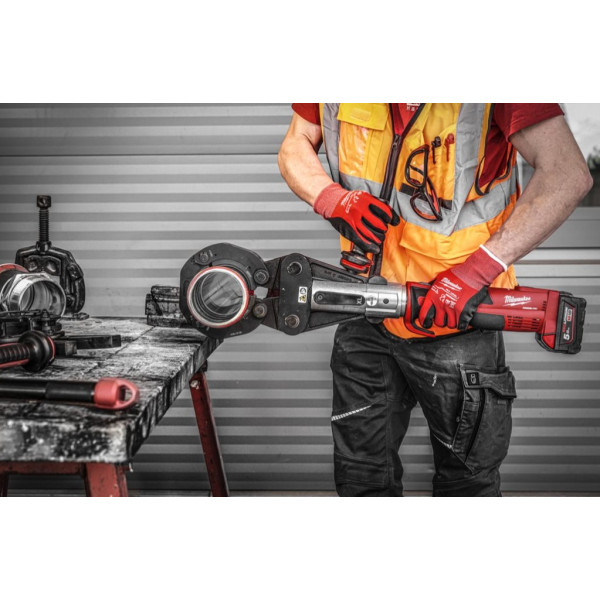 Обтискач гідравлічний акумуляторний для труб MILWAUKEE, M18 BLHPTXL-502C XL (зарядний пристрій M12-18 FC, 2 акумулятори М18 В5 5 Обтискач гідравлічний акумуляторний для труб MILWAUKEE, M18 BLHPTXL-502C XL (зарядний пристрій M12-18 FC, 2 акумулятори М18 В5 5