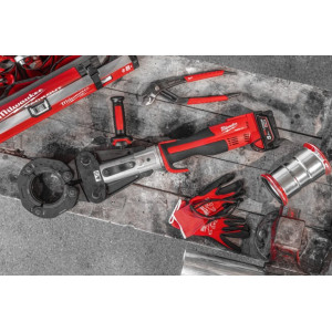Обтискач гідравлічний акумуляторний для труб MILWAUKEE, M18 BLHPTXL-502C XL (зарядний пристрій M12-18 FC, 2 акумулятори М18 В5 5