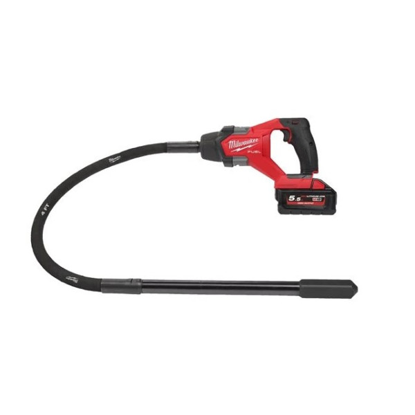 Вібратор занурювальний акумуляторний безщітковий MILWAUKEE, M18 FCVN12-551, 1,2м (зарядний пристрій M12-18 FC, 1 акумулятор М18