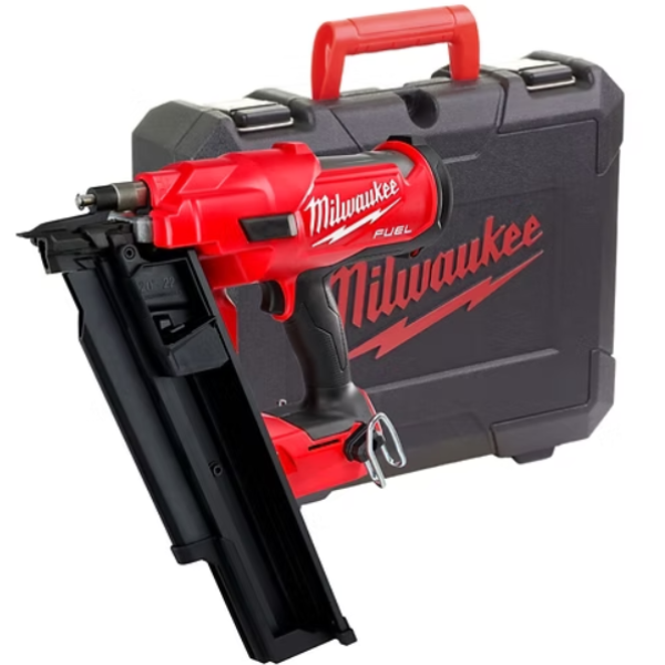 Пістолет цвяхозабивний акумуляторний безщітковий MILWAUKEE, M18 FFN21-0C, 50-90мм (каркас, кейс)