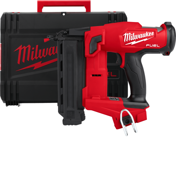 Пістолет цвяхозабивний акумуляторний безщітковий MILWAUKEE, M18 FN18GS-0X, 16-54мм (каркас, HDкейс) Пістолет цвяхозабивний акумуляторний безщітковий MILWAUKEE, M18 FN18GS-0X, 16-54мм (каркас, HDкейс)
