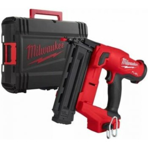 Пістолет цвяхозабивний акумуляторний безщітковий MILWAUKEE, M18 FN18GS-0X, 16-54мм (каркас, HDкейс) Пістолет цвяхозабивний акумуляторний безщітковий MILWAUKEE, M18 FN18GS-0X, 16-54мм (каркас, HDкейс)