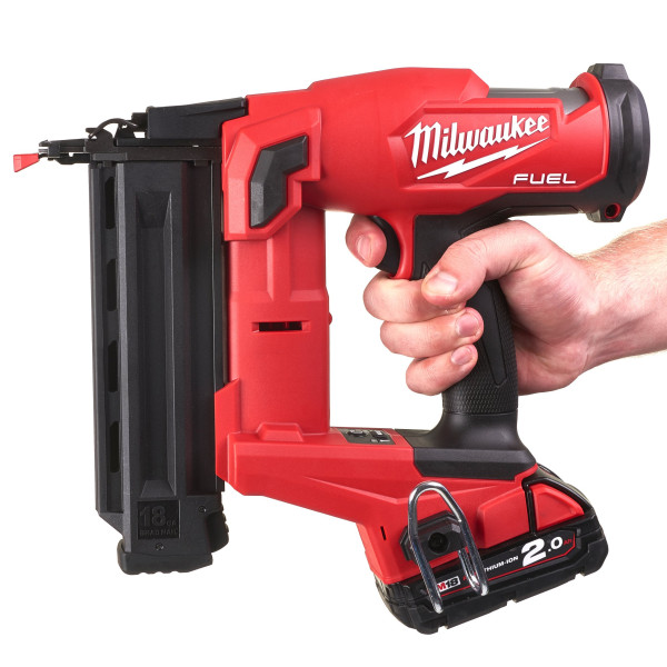 Пістолет цвяхозабивний акумуляторний безщітковий MILWAUKEE, M18 FN18GS-0X, 16-54мм (каркас, HDкейс) Пістолет цвяхозабивний акумуляторний безщітковий MILWAUKEE, M18 FN18GS-0X, 16-54мм (каркас, HDкейс)