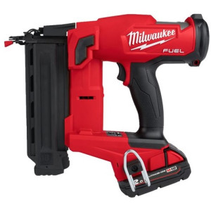 Пістолет цвяхозабивний акумуляторний безщітковий MILWAUKEE, M18 FN18GS-202X (зарядний пристрій M12-18 FC, 2 акумулятори М18 В2 2