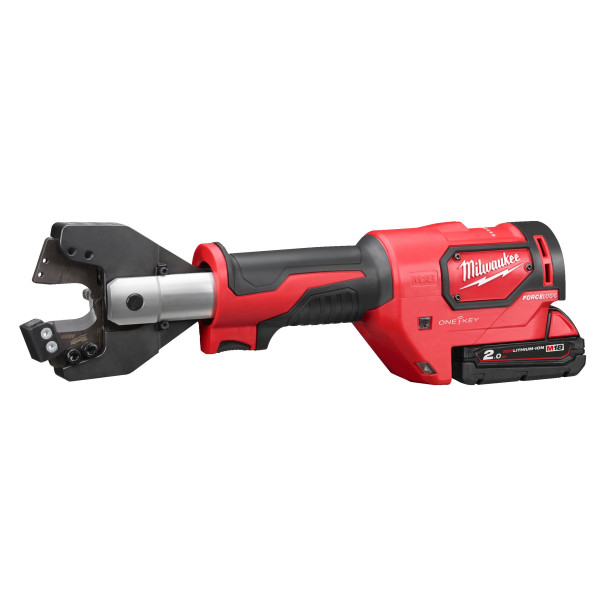 Кабелеріз гідравлічний акумуляторний MILWAUKEE, M18 ONEHCC-201C ACSR (зарядний пристрій М12-18 С, 1 акумулятор М18 В2 2Аг, кліщі