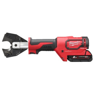 Кабелеріз гідравлічний акумуляторний MILWAUKEE, M18 ONEHCC-201C FSW (зарядний пристрій М12-18 С, 1 акумулятор М18 В2 2Аг, кліщі