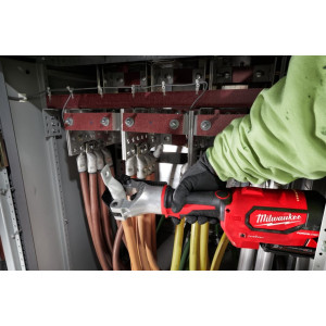 Обтискач гідравлічний акумуляторний для кабелів MILWAUKEE, M18 HDCT-202C (зарядний пристрій М12-18 С, 2 акумулятори М18 В2 2Аг,