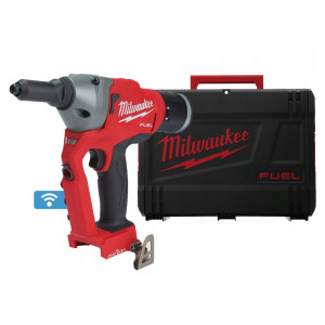 Заклепочник акумуляторний безщітковий MILWAUKEE M18 ONEFPRT-0X, діаметр заклепок 4,8-7,0мм (каркас, кліпса на ремінь. перехідник