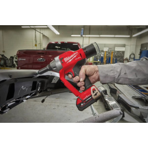 Заклепочник акумуляторний безщітковий MILWAUKEE M18 ONEFPRT-0X, діаметр заклепок 4,8-7,0мм (каркас, кліпса на ремінь. перехідник