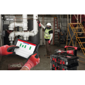 Обтискач гідравлічний акумуляторний для труб MILWAUKEE, M18 ONEBLHPT-302C V-SET (зарядний пристрій M12-18 FC, 2 акумулятори М18