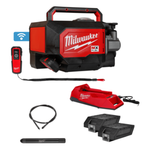 Вібратор заглибний кейсовий акумуляторний MILWAUKEE, MXF CVBCKIT-602 (+зар.пр., 2 акумХ 6Аг, оснащення)