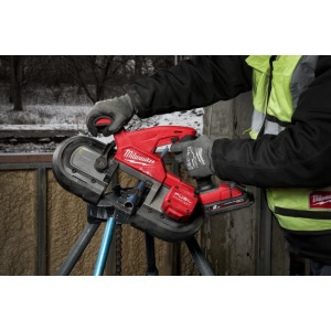 Пила стрічкова акумуляторна безщіткова MILWAUKEE, M18 FBS85-0C (каркас, аксесуари, кейс)