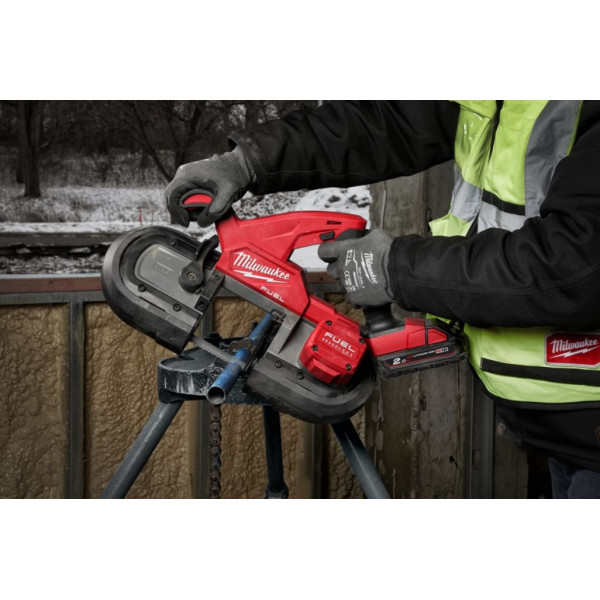 Пила стрічкова акумуляторна безщіткова MILWAUKEE, M18 FBS85-0C (каркас, аксесуари, кейс)