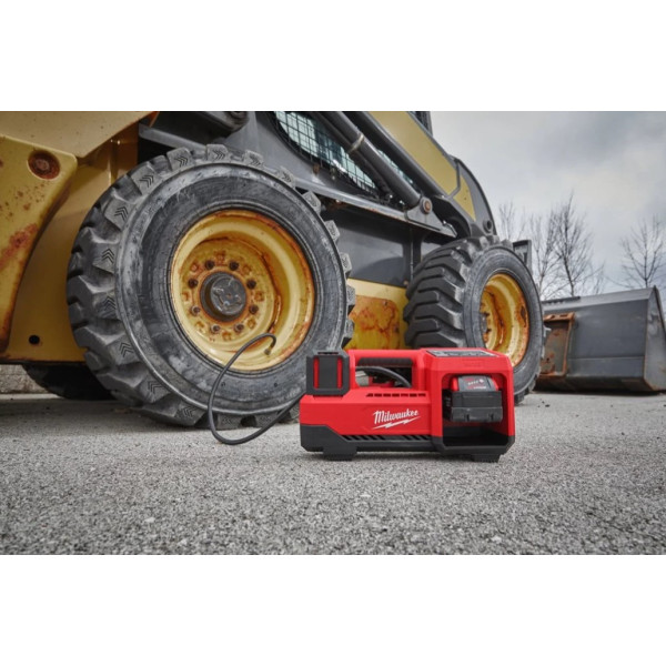 Компрессор повітряний акумуляторний MILWAUKEE, M18 BI-0 (каркас) Компрессор повітряний акумуляторний MILWAUKEE, M18 BI-0 (каркас)