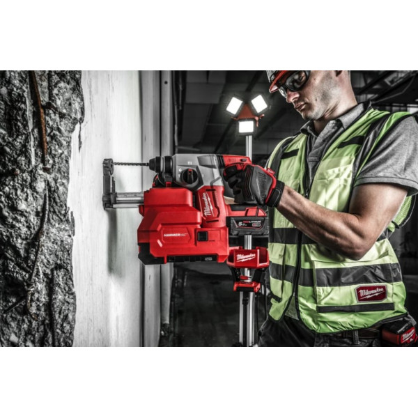 Перфоратор акумуляторний безщітковий SDS-PLUS MILWAUKEE, M18 BLH-502X, 2,3 Дж (зарядний пристрій M12-18 FC, 2 акумулятори М18 В5