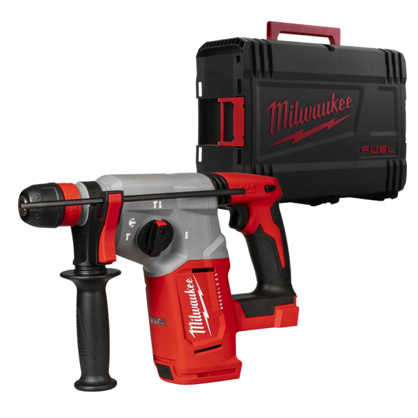 Перфоратор акумуляторний безщітковий SDS-PLUS MILWAUKEE, M18 BLHX-0X, 2,3 Дж (каркас, HD кейс) Перфоратор акумуляторний безщітковий SDS-PLUS MILWAUKEE, M18 BLHX-0X, 2,3 Дж (каркас, HD кейс)