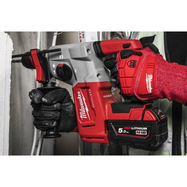 Перфоратор акумуляторний безщітковий SDS-PLUS MILWAUKEE, M18 BLHX-0X, 2,3 Дж (каркас, HD кейс) Перфоратор акумуляторний безщітковий SDS-PLUS MILWAUKEE, M18 BLHX-0X, 2,3 Дж (каркас, HD кейс)