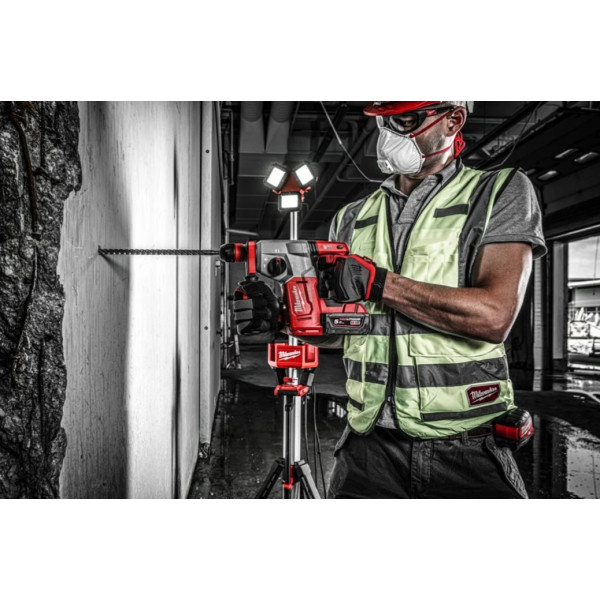 Перфоратор акумуляторний SDS-PLUS MILWAUKEE, M18 BLHX-502X, 2,3 Дж (зарядний пристрій M12-18 FC, 2 акумулятори М18 В5 5Аг, патро
