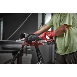 Пила шабельна акумуляторна безщіткова MILWAUKEE, M18 FSZ-0X (каркас, полотно, HDкейс)