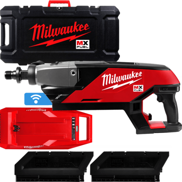 Установка алмазного свердління акумуляторна MILWAUKEE MXF DCD150-302CKIT (зарядний пристрій MXF C, 2 акумулятори MXF CP203 3Аг, Установка алмазного свердління акумуляторна MILWAUKEE MXF DCD150-302CKIT (зарядний пристрій MXF C, 2 акумулятори MXF CP203 3Аг,