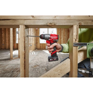 Дриль-шуруповерт акумуляторний MILWAUKEE, M12 FDD2-402X (зарядний пристрій С12 С, 2 акумулятори М12 В4 4Аг, кліпса для ременя, H