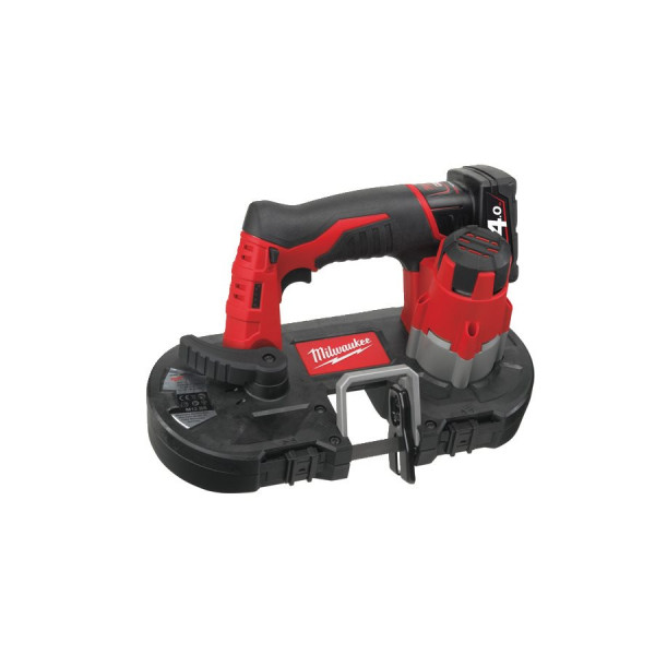Пила стрічкова акумуляторна MILWAUKEE, M12 BS-402C (зарядний пристрій С12 С, 2 акумулятори М12 В4 4Ач, полотно, кейс) Пила стрічкова акумуляторна MILWAUKEE, M12 BS-402C (зарядний пристрій С12 С, 2 акумулятори М12 В4 4Ач, полотно, кейс)