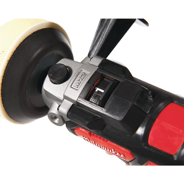 Машина полірувальна акумуляторна MILWAUKEE, M12 BPS-0 (кракас, полірувальна, шліфувальна платформи, підошва з вовни, полірувальн