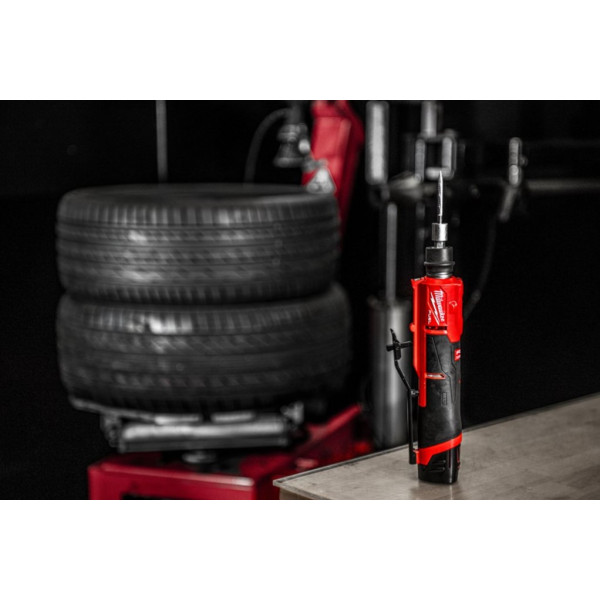 Шліфмашина пряма акумуляторна MILWAUKEE, M12 FTB-0, 7/16" HEX (каркас, картонне пакування) Шліфмашина пряма акумуляторна MILWAUKEE, M12 FTB-0, 7/16" HEX (каркас, картонне пакування)