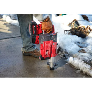 Система видалення пилу для перфораторів акумуляторна MILWAUKEE, M12 UDEL-201B, L-клас (зарядний пристрій С12 С, 1 акумулятор М12