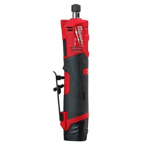 Шліфмашина пряма цангова акумуляторна безщіткова MILWAUKEE, M12 FDGS-422B (зарядний пристрій С12 С, 1 акумулятор М12 В2 2Аг, 1 а