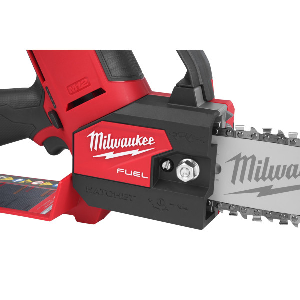 Пила ланцюгова акумуляторна безщіткова MILWAUKEE, M12 FHS-0, шина 15см (каркас, чохол, ланцюг, картонне пакуванння) Пила ланцюгова акумуляторна безщіткова MILWAUKEE, M12 FHS-0, шина 15см (каркас, чохол, ланцюг, картонне пакуванння)