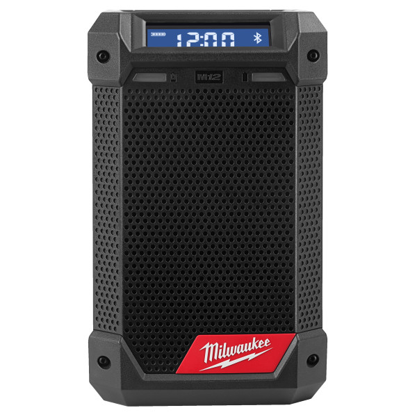 Радіоприймач із зарядним пристроєм акумуляторний MILWAUKEE, M12 RCDAB+ (картонне пакування) Радіоприймач із зарядним пристроєм акумуляторний MILWAUKEE, M12 RCDAB+ (картонне пакування)