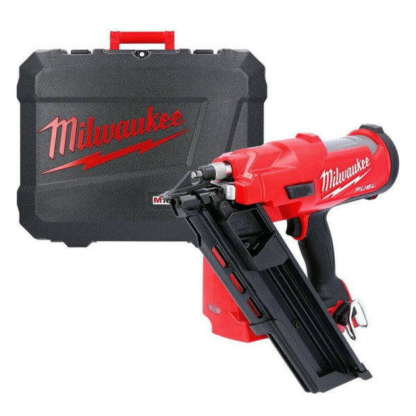 Пістолет цвяхозабивний акумуляторний безщітковий MILWAUKEE, M18 FFN-0C, 50-90мм (каркас, кейс) Пістолет цвяхозабивний акумуляторний безщітковий MILWAUKEE, M18 FFN-0C, 50-90мм (каркас, кейс)