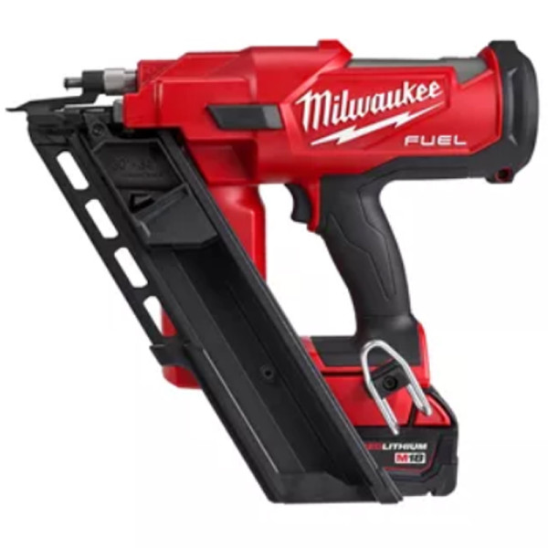 Пістолет цвяхозабивний акумуляторний безщітковий MILWAUKEE, M18 FFN-502C, 50/90мм (зарядний пристрій M12-18 FC, 2 акумулятори М1 Пістолет цвяхозабивний акумуляторний безщітковий MILWAUKEE, M18 FFN-502C, 50/90мм (зарядний пристрій M12-18 FC, 2 акумулятори М1