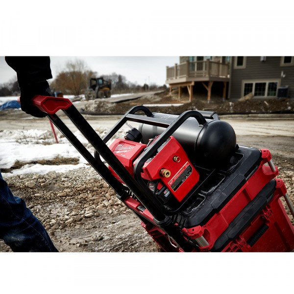 Компрессор акумуляторний MILWAUKEE, M18 FAC-0 (ресивер 9,5л, 9,3 БАР) Компрессор акумуляторний MILWAUKEE, M18 FAC-0 (ресивер 9,5л, 9,3 БАР)