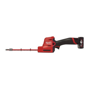 Кущоріз акумуляторний безщітковий MILWAUKEE, M12 FHT20-402, лезо 20см (зарядний пристрій С12 С, 2 акумулятори М12 В4 4Аг, картон