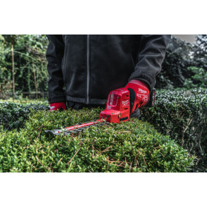 Кущоріз акумуляторний безщітковий MILWAUKEE, M12 FHT20-402, лезо 20см (зарядний пристрій С12 С, 2 акумулятори М12 В4 4Аг, картон