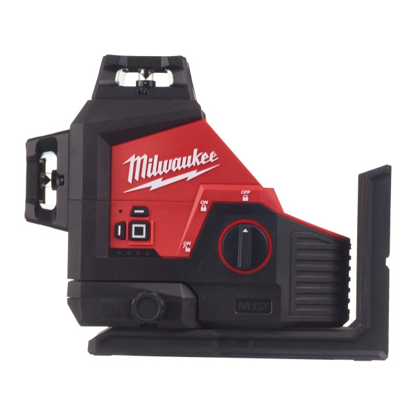 Нівелір 3D лазерний акумуляторний MILWAUKEE, M12 3PL-0C (360 градусів, зелений промінь) (каркас, аксесуари, кейс) Нівелір 3D лазерний акумуляторний MILWAUKEE, M12 3PL-0C (360 градусів, зелений промінь) (каркас, аксесуари, кейс)