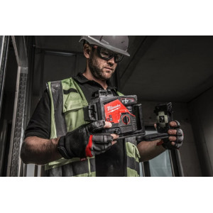 Нівелір 3D лазерний акумуляторний MILWAUKEE, M12 3PL-0C (360 градусів, зелений промінь) (каркас, аксесуари, кейс)