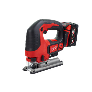 Лобзик акумуляторний MILWAUKEE, M18 BJS-402С (зарядний пристрій М12-18 С, 2 акумулятори М18 В4 4Аг, аксесуари, кейс)