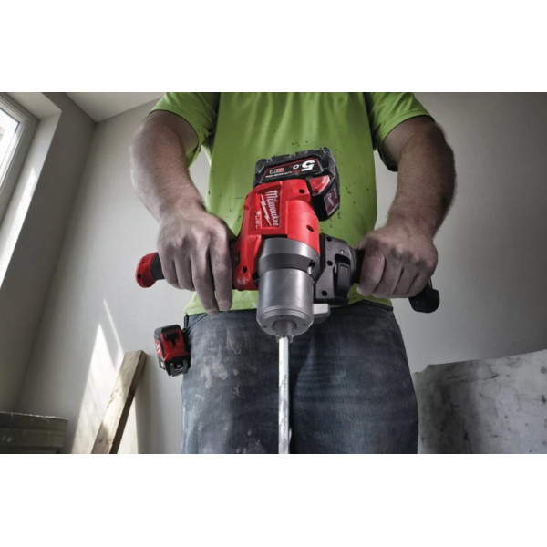 Міксер будівельний акумуляторний MILWAUKEE, M18 FPM-0X (каркас, HD кейс) Міксер будівельний акумуляторний MILWAUKEE, M18 FPM-0X (каркас, HD кейс)