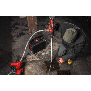 Насос для перекачування рідини акумуляторний MILWAUKEE, M12 BSWP-601 (зарядний пристрій С12 С, 1 акумулятор М12 В6 6Аг)