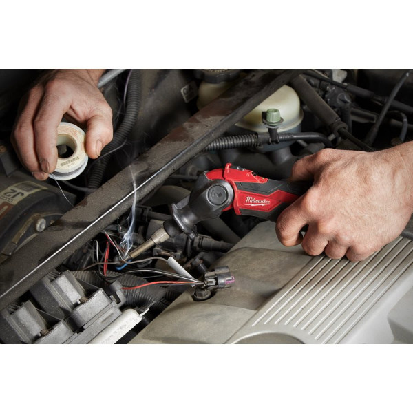 Паяльник акумуляторний MILWAUKEE, M12 SI-201C (зарядний пристрій С12 С, 1 акумулятор М12 В2 2Аг, жало, кейс) Паяльник акумуляторний MILWAUKEE, M12 SI-201C (зарядний пристрій С12 С, 1 акумулятор М12 В2 2Аг, жало, кейс)