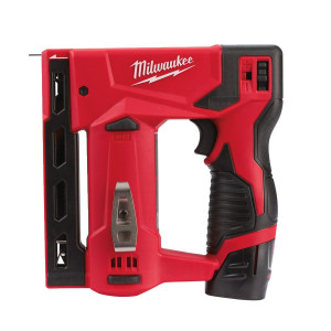 Степлер акумуляторний MILWAUKEE, M12 BST-0 (каркас. кліпса для ременя, картонне пакування)