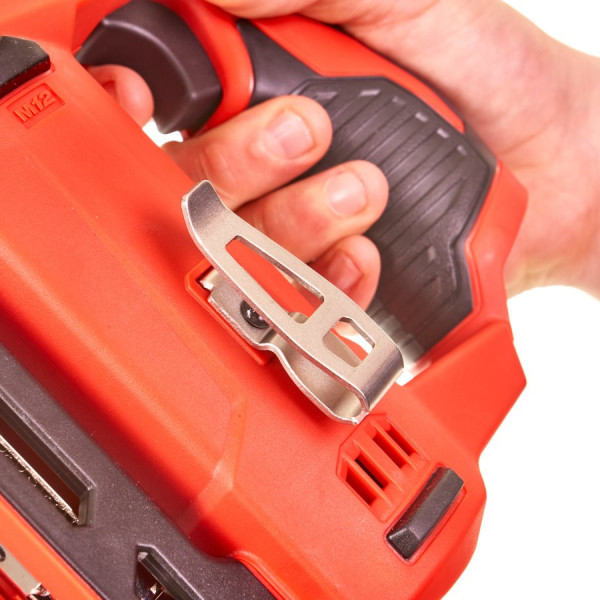 Степлер акумуляторний MILWAUKEE, M12 BST-0 (каркас. кліпса для ременя, картонне пакування) Степлер акумуляторний MILWAUKEE, M12 BST-0 (каркас. кліпса для ременя, картонне пакування)
