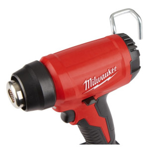 Термоповітродувка акумуляторна MILWAUKEE, M18 BHG-0 (каркас, аксесуари, картонне пакування)